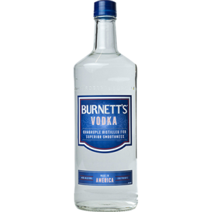 BURNETTS VOD STRAW 750 ML
