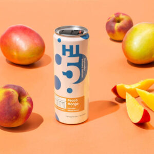 HI SELTZER PEACH 5MG 4PK