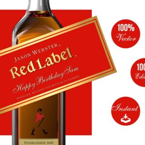 John Walker Red Label 750mL