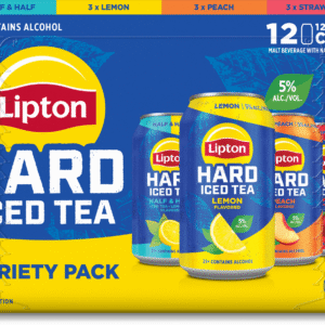 LIPTON HARD TEA VARITY 12o12PK