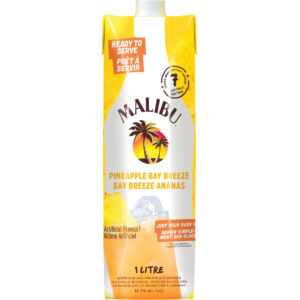 MALIBU CKTL PINEAP BAY 355 ML