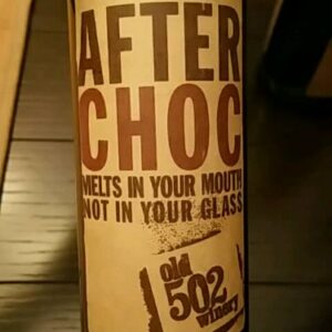 OLD 502 AFTER CHOC 12 375 ML