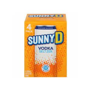 SUNNY D VOD SELTZER 12oz