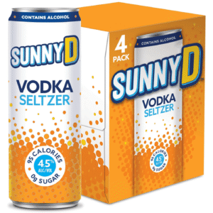 SUNNY D VODKA SELZER 12oz