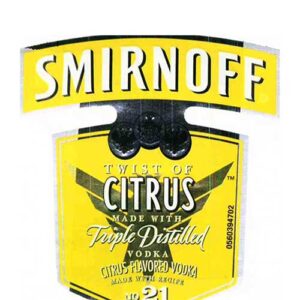 Smirnoff Citrus 750mL