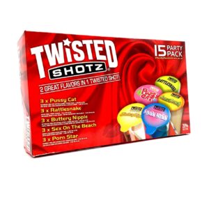 TWISTED SHOTZ PARTY PACK 9 L