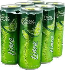 bUSH LIGHT LIME 12OZ 24PK